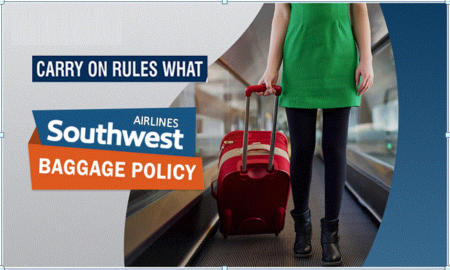 southwest airlines carry on items